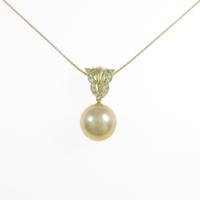 K18YG シロチョウパールネックレス