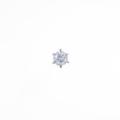 【リメイク】プラチナダイヤモンドピアス 0．304ct・F・VS2・FAIR 片耳