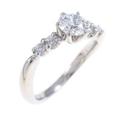 プラチナダイヤモンドリング 0．373ct・D・VVS2・EXT