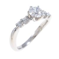 プラチナダイヤモンドリング 0．373ct・D・VVS2・EXT