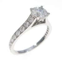 ヴァンクリーフ＆アーペル ロマンス リング 0．51ct・D・VVS2・EXT