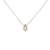 K18YG ダイヤモンドネックレス