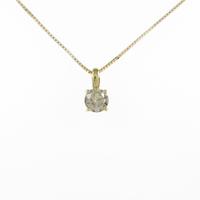 K18YG ダイヤモンドネックレス