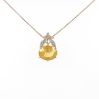 14KYG／14KWG／K18YG オパールネックレス