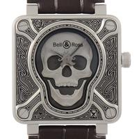 ベル＆ロス BR0192?SKULL?BURN BR01?92バーニングスカル LIMITED 自動巻