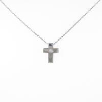 PT クロス ダイヤモンドネックレス