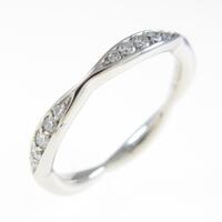 シャネル カメリア フルダイヤ リング