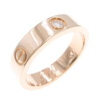 カルティエ ラブリング ハーフダイヤ リング