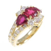 750YG ルビーリング