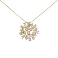 K18YG ダイヤモンドネックレス