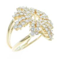 K18YG ダイヤモンドリング