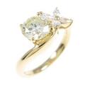 【リメイク】K18YG ダイヤモンドリング 1．012ct・VLY・SI1・GOOD