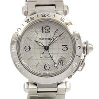 カルティエ W31029M7 パシャC GMT 自動巻