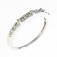 K18WG ダイヤモンドリング