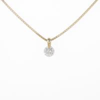 K18YG ダイヤモンドネックレス