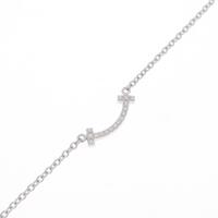 ティファニー Tスマイル ブレスレット