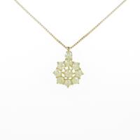 K18YG ダイヤモンドネックレス