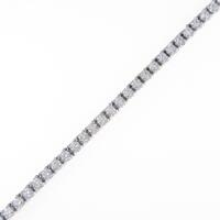 K18WG ダイヤモンドブレスレット