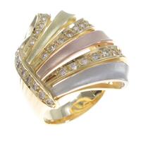 K18YG／PT／K18PG ダイヤモンドリング