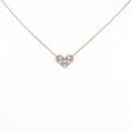 ポンテヴェキオ ハート ダイヤモンドネックレス