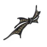 K18BG／K18YG リボン ダイヤモンドブローチ