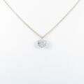 K18PG ダイヤモンドネックレス 0．647ct・J・I1・GOOD