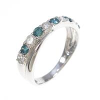 K18WG ダイヤモンドリング