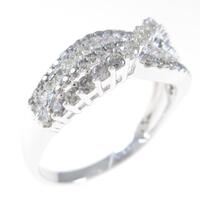 K18WG ダイヤモンドリング