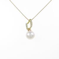 K18YG アコヤパールネックレス