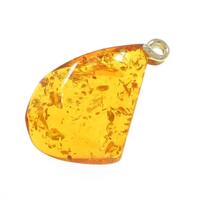 K18YG コハクペンダント