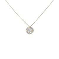 K18YG ダイヤモンドネックレス