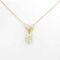 K18YG ダイヤモンドネックレス