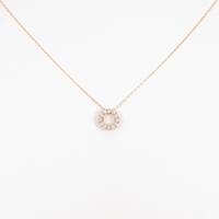 K18YG ダイヤモンドネックレス