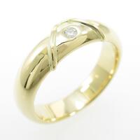 K18YG ダイヤモンドリング