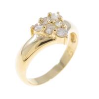 K18YG ダイヤモンドリング