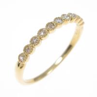 K18YG ダイヤモンドリング