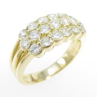 K18YG ダイヤモンドリング