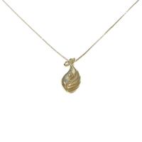 K18YG ホエール ダイヤモンドネックレス