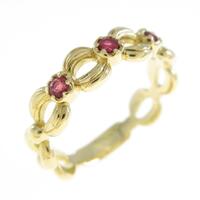 K18YG ルビーリング