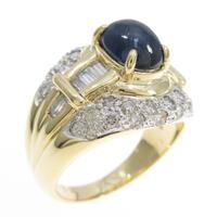 K18YG／K18WG サファイヤリング