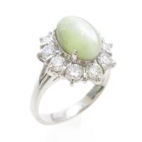 PT クリソベリルキャッツアイリング