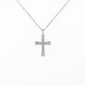 PT クロス ダイヤモンドネックレス