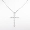 PT クロス ダイヤモンドネックレス