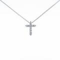 PT クロス ダイヤモンドネックレス