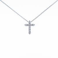 PT クロス ダイヤモンドネックレス
