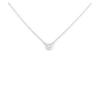 PT ハート ダイヤモンドネックレス