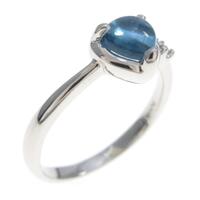 PT ハート ブルートパーズリング