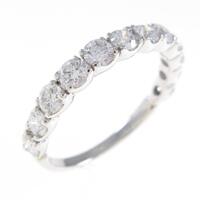 PT ハーフエタニティ ダイヤモンドリング