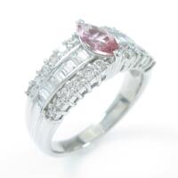 PT ピンクサファイヤリング