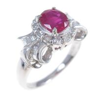 PT リボン ルビーリング